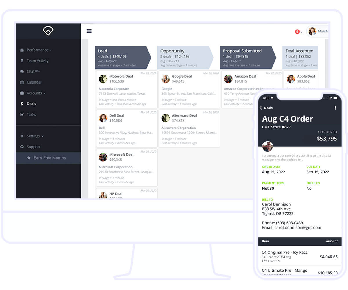 Sales Activity Tracking & Pipeline Management
