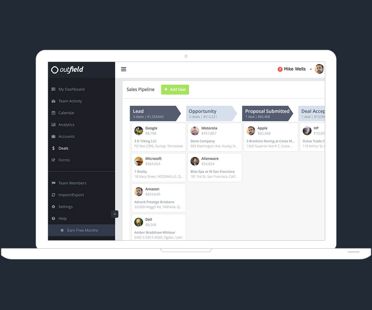 Distribution Pipeline CRM